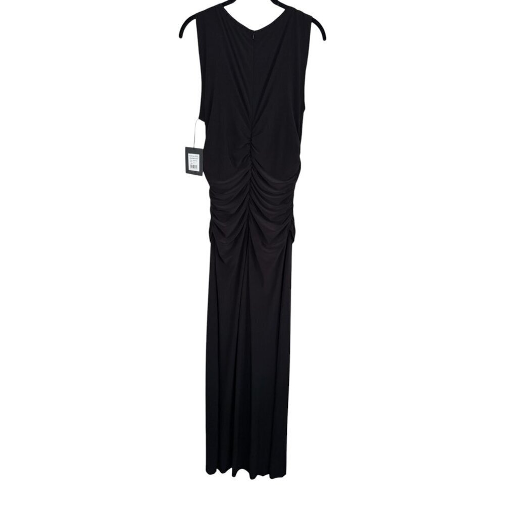 Norma Kamali Sleeveless Shirred Waist Jumpsuit - Picture 5 of 5